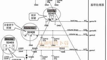 v3手机按键电路图_v3手机按键电路图解